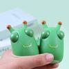 1Pc Popping Eye Cabbage Worm Toy Anxiety Stress Relief Caterpillar Squeeze Pinch Sensory Toy Kids Teens Adults Soft Stress Ball Animal Fidget Toy MIT