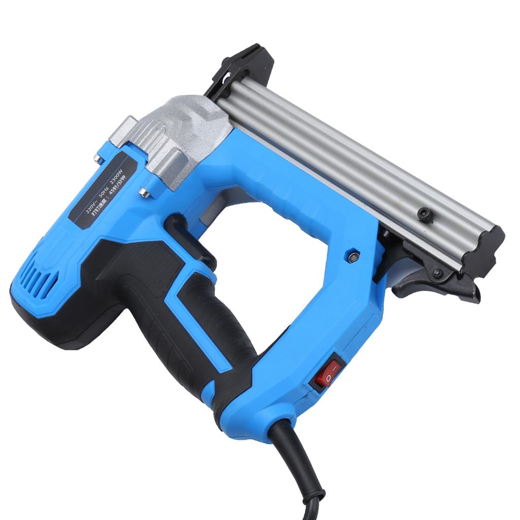 2.3KW Electric Nailer Stapler Straight Nail Staple Guns Woodworking Tool