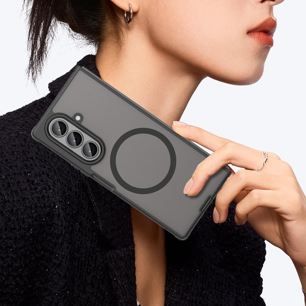 Samsung Galaxy Z Fold 7 Magsafe Phone Case,Magnetic Shockproof Magsafe Phone Case,Bumper Hybrid Cover for Samsung Galaxy Z Fold 7