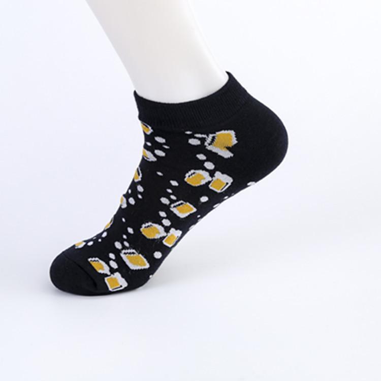 Мужские носки-лодочки серии «Арбуз» — модные повседневные носки в европейском и американском стиле на весну/лето