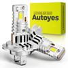 Autoyes H7 LED Headlight for Hi/Lo Cars, Compatible with New Standard Vehicle Inspections, 8