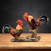 Фигурка курицы Статуэтка животного Коллекционная скульптура петуха для вечеринки Года