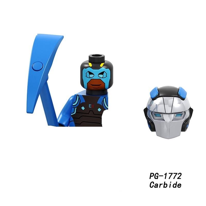 Популярный фильм 'Fortnite', экшн-мини-фигурки, скелетные воины, Зои, строительные блоки, детские игрушки, рождественские и новогодние подарки