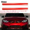 2 шт. Опора Решетки Радиатора V-образная Защитная Накладка Для BMW F30 F31 F32 F33 F34 F01 F02 F03 Декоративные Накладки Рамки Заглушки Передней Решетки Наклейки