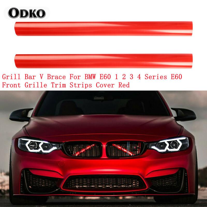 2 шт. Опора Решетки Радиатора V-образная Защитная Накладка Для BMW F30 F31 F32 F33 F34 F01 F02 F03 Декоративные Накладки Рамки Заглушки Передней Решетки Наклейки