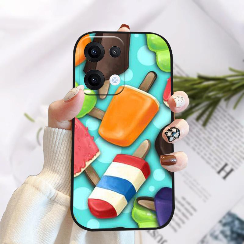 Чехол-бампер для OPPO Realme 14T 5G RMX5078, силиконовый, мягкий ТПУ, для телефона Realme14T 14 T, Funda, защитный корпус для всей камеры
