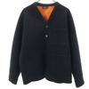 Long Sleeve Bonding Cardigan L Navy Men's Used