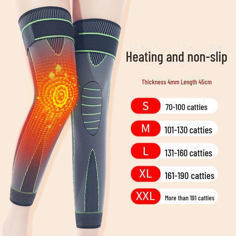 Самонагревающиеся наколенники с экстрактом полыни для облегчения боли в суставах — унисекс, идеально подходят для холодного времени года