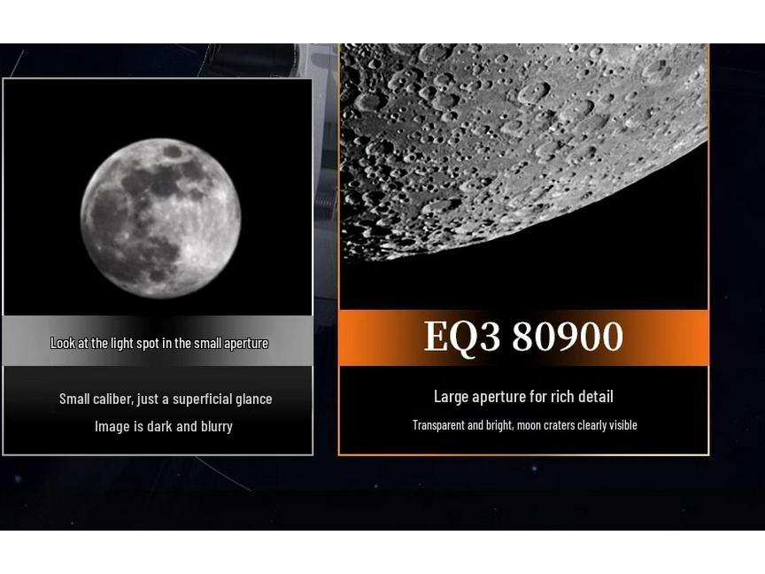 Детский телескоп Celestron EQ3 80900-P HD с большим увеличением и апертурой для наблюдения за звездами