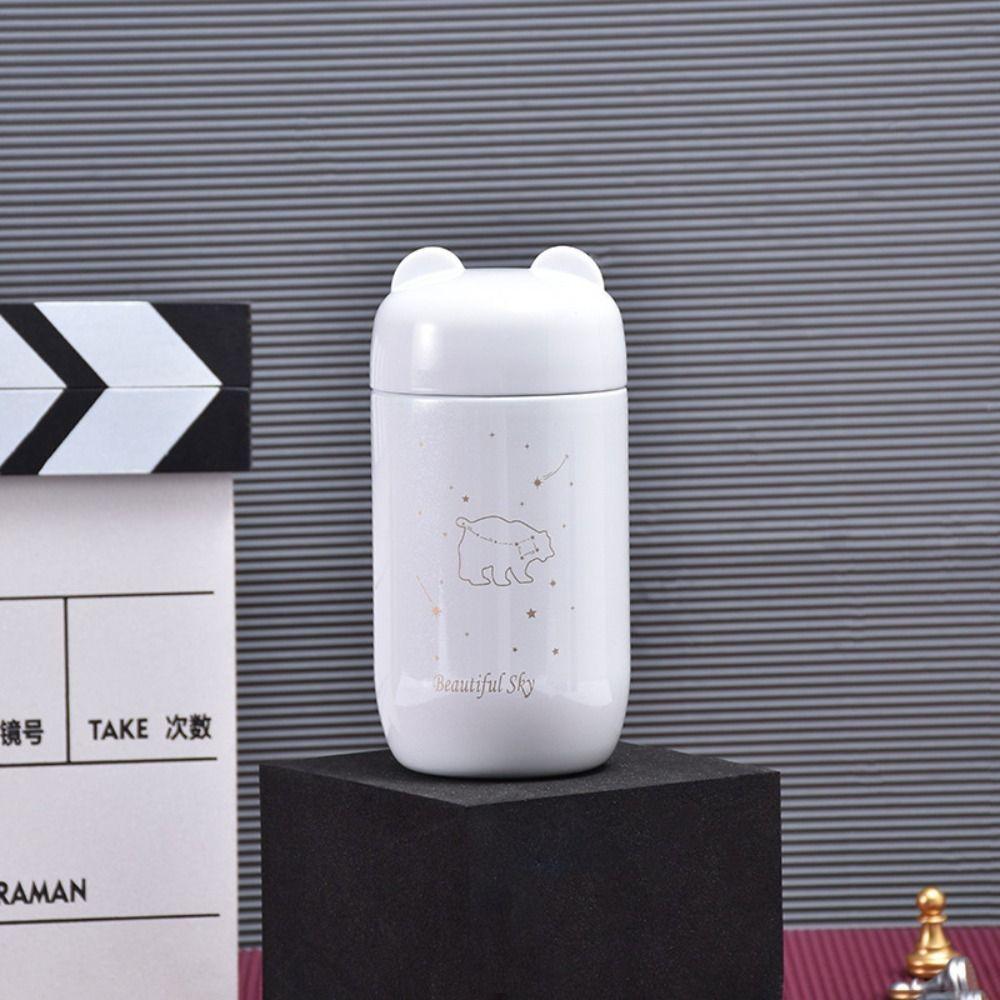 Small Capacity Vacuum Flask 304 Stainless Steel Coffee Mug Starry Sky Mini Thermos Bottle  Couple