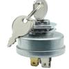 Lawn Mower Ignition Starter 5 Spade Terminal Universal Fit Engine Starter Switch for Most Gasoline Lawn Mower Models