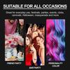 Temporary Hair Color Styling Wax, One-Time Use Washable Hair Cream for Instant Hairstyle Coloring, 30g