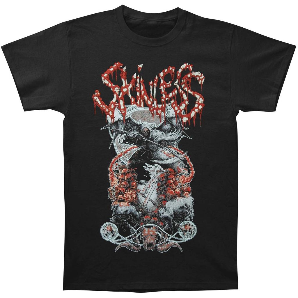 Мужская футболка Skinless Savagery Мужские Женские Футболки Топ Черный