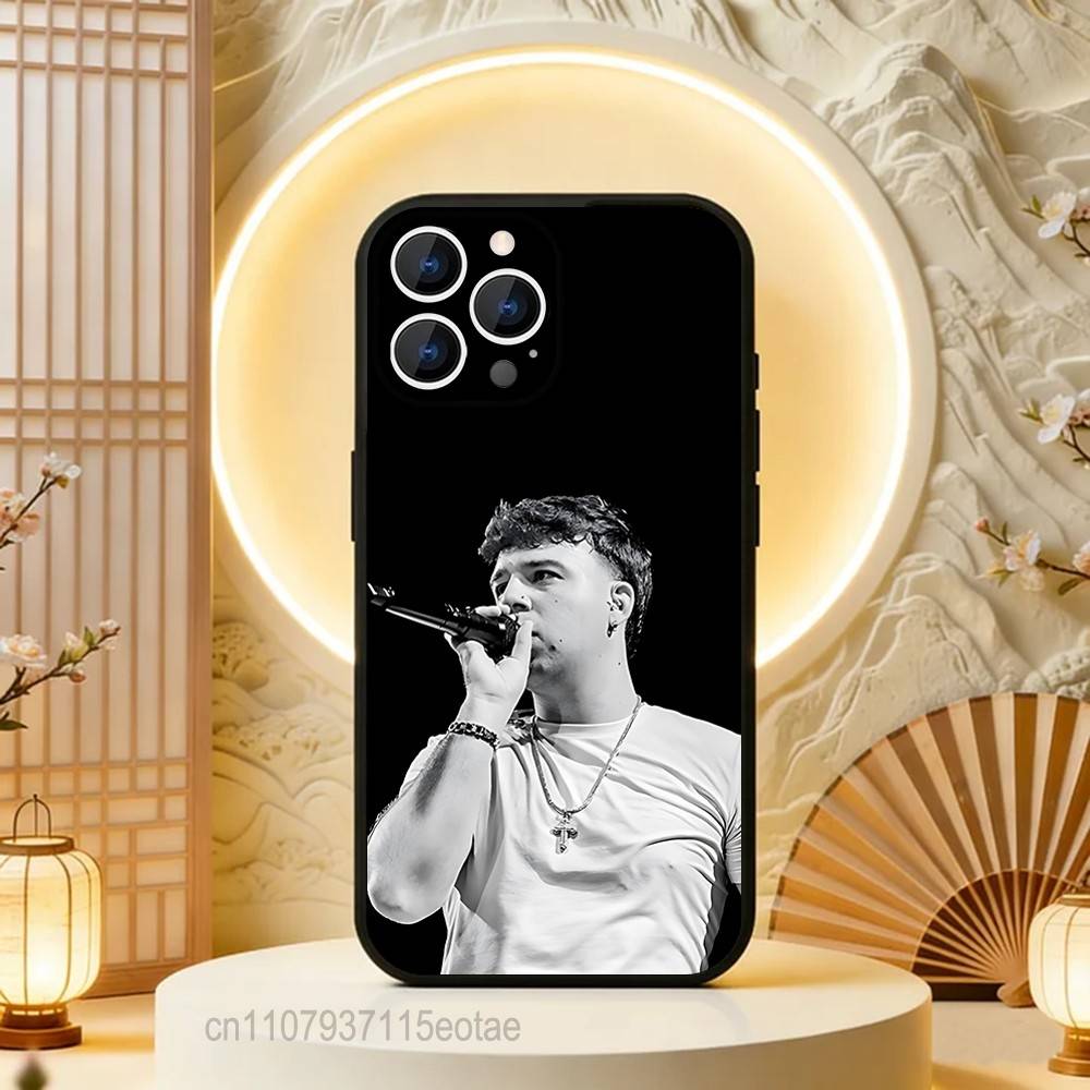 Чехол для телефона Singer Q-Quevedo BUENAS NOCHES для iPhone 12,16,13,14,15,17,11,Pro,Max,Plus,E,Air,Mini, из мягкого ТПУ, приятный для кожи