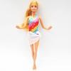 Красочное сексуальное бикини для куклы 11,5 дюймов 1/6, одежда, аксессуары для кукольного домика, купальники и буй, короткая верхняя юбка, купальник 1/6, игрушки