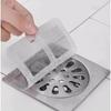 30 Pcs Disposable Mesh Anti-blocking Filter Floor Drains Sticker Shower Cover Kitchen Bathroom Sink Strainer Stopper