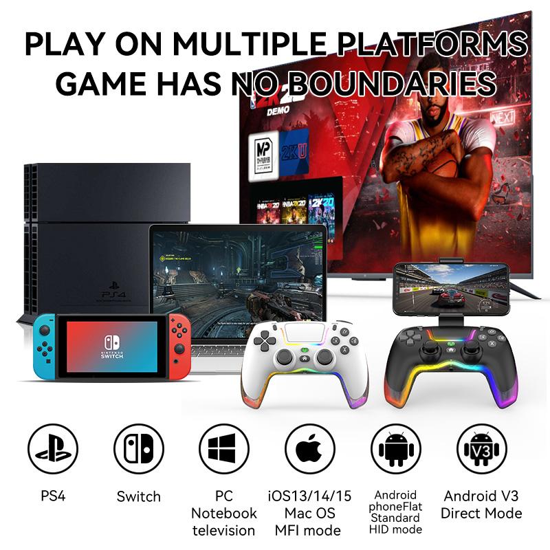 VAORLO Джойстик для ПК Геймпад Mando Ps4 Controle Ps4 Контроллер Manette Ps4 Control Ps4 Juegos для многоплатформенного переключателя/ПК/Android/IOS