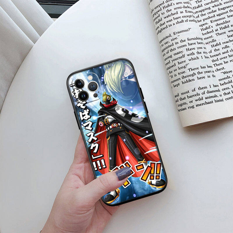 MH123 Чехол для телефона One Piece Санджи для iPhone 7 8 11 12 13 14 15 16 17 16E XS Pro Max XR X SE Air