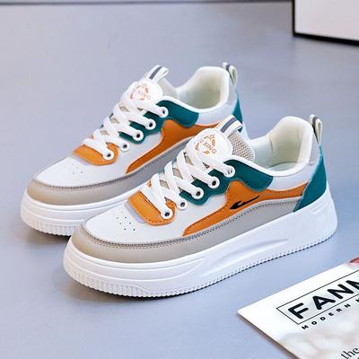 Женская обувь для одиноких женщин весна и осень обувь на доске студенческая универсальная повседневная обувь на платформе спортивная обувь