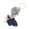 Keychain Zinc Alloy Flower Tassel Pearl Decoration Hook Key Pendant DIY Gift Supplies