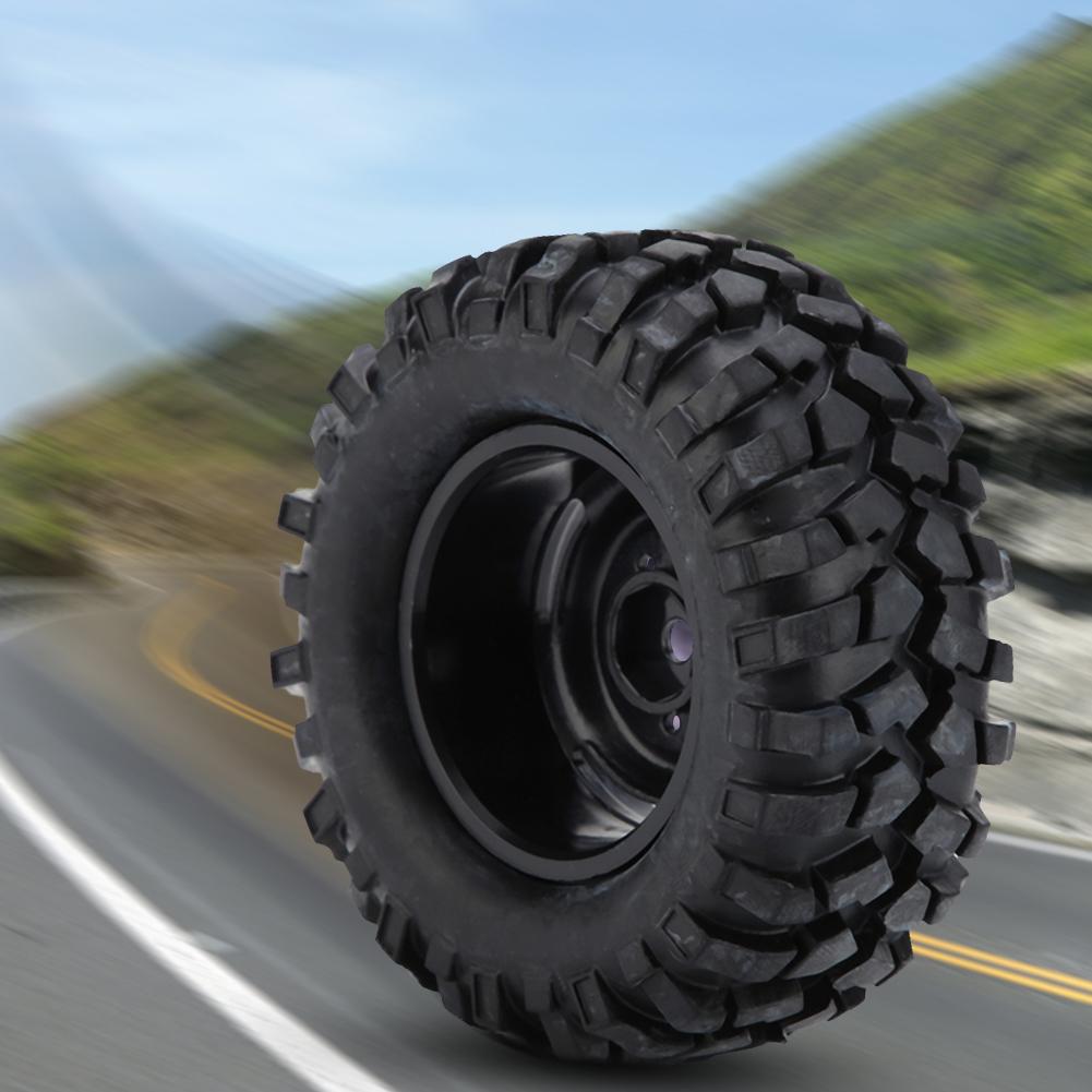 4pcs Set 1:10 Tires Rubber Tyres for Rock Crawler Off road RC Remote Control Car Part