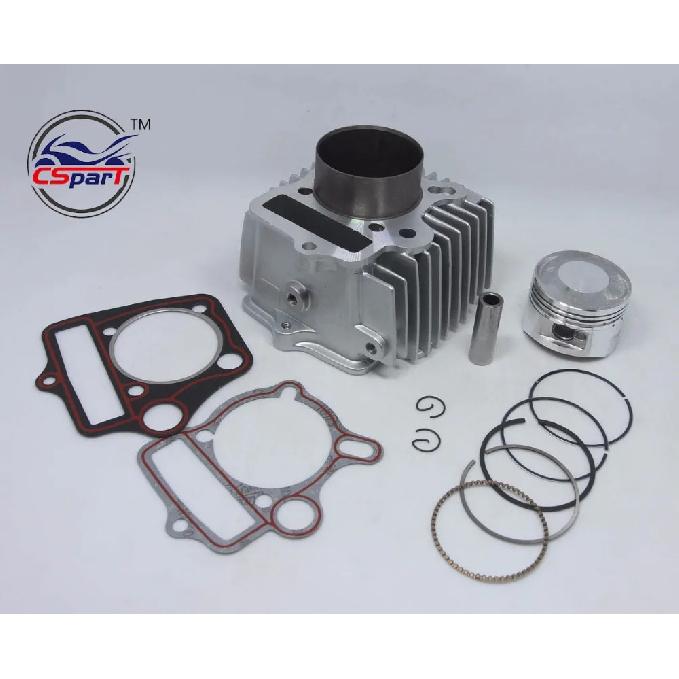 54mm 125CC Aluminum big bore kit for Dirt Bike ATV Honda C90 JH90 C100 C110 CT100 JH110 DY110 QJ110-9 ZS110 152FMH
