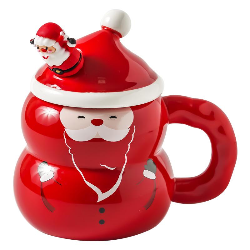 Кружка в подарок на Рождество, Высококлассное ощущение, Рождественская кружка, Керамика, Подарок для подруг и небольшие подарки для сотрудников и клиентов