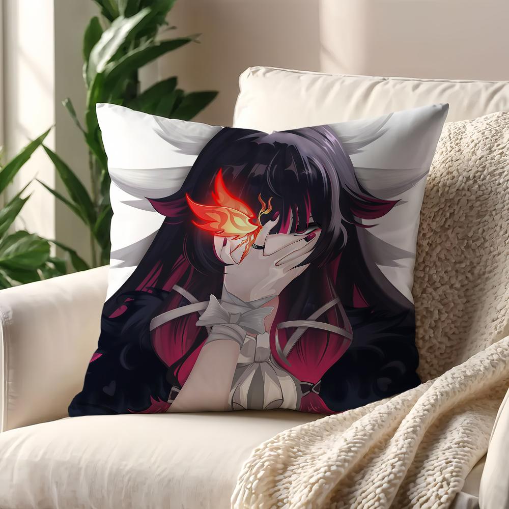 GGenshin Columbina Impact cushion cover For Pillow Printing Sofa Decoration Home Car Room Coffee Shop Office Nordic Simplicity