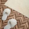 Self-Adhesive Vinyl Tiles - Office Wall Decoration - Herringbone Wood Pattern 10x40x20 cm