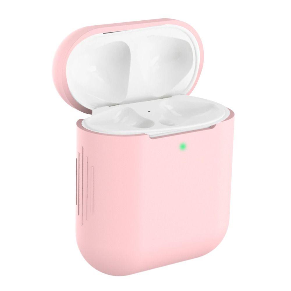 Тонкий защитный чехол, мягкий, для беспроводных наушников, противоударный силиконовый чехол для AirPods 1/2