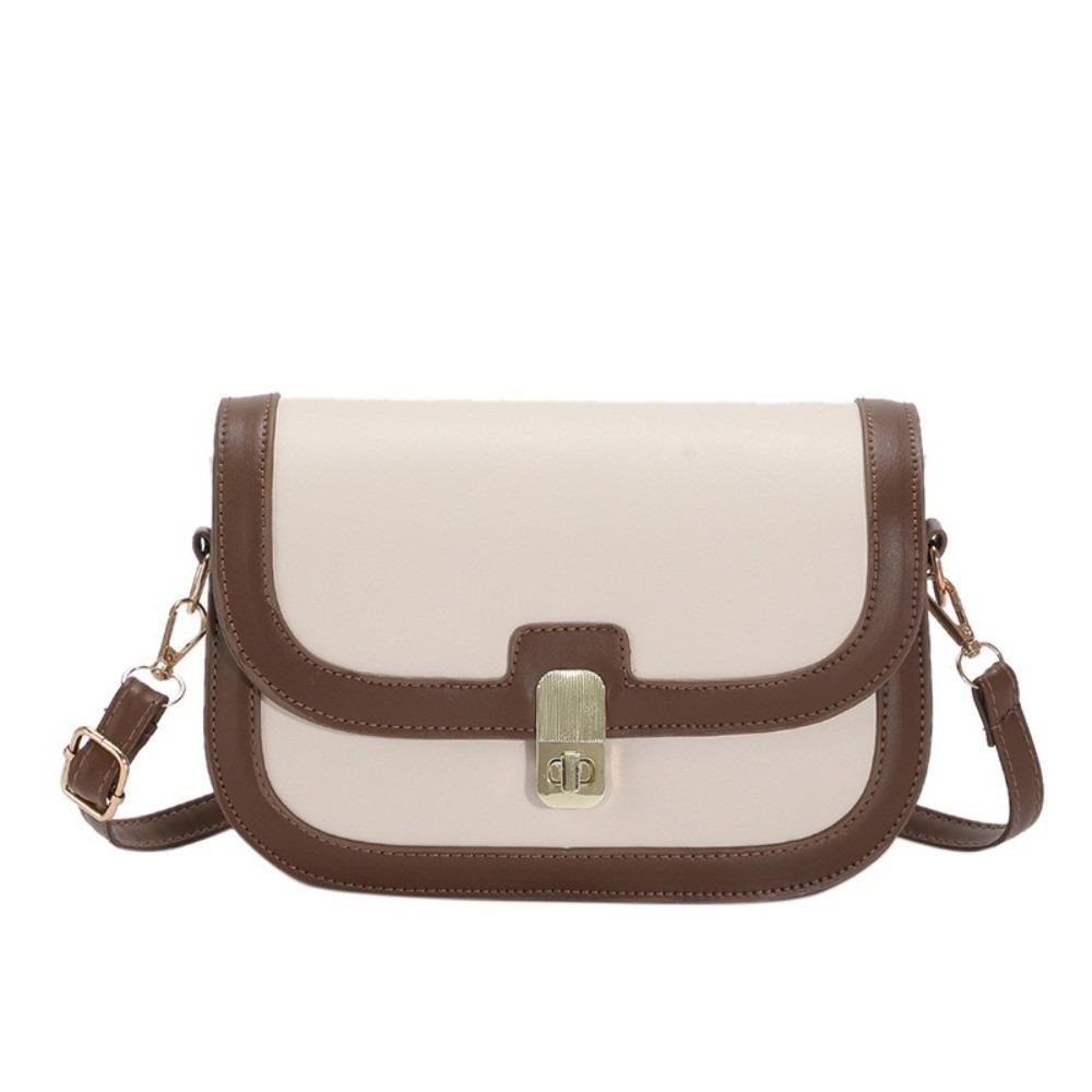 Korean Style Crossbody Bag Texture Women Underarm Bag Elegant PU Leather Shoulder Bag Outdoor