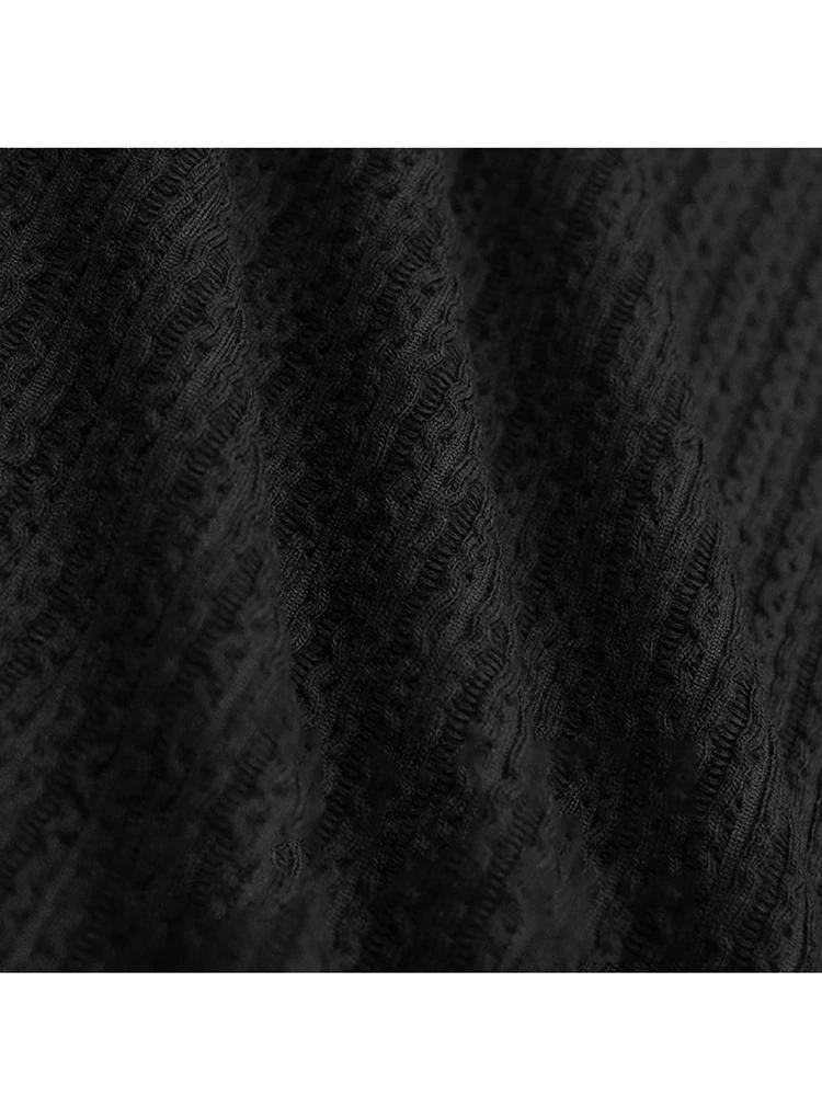 Xitao Платье с вырезом в стиле темперамент с однотонным принтом ZYY1022