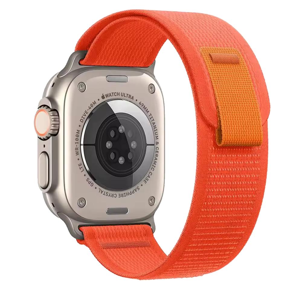 1:1 Ремешок Trail Loop для Apple Watch Ultra 3 2 49 мм 46 мм 45 мм 44 мм 42 мм 40 мм 41 мм 38 мм Спортивный браслет correa iwatch Series 11 10 9 8 7 SE Ремешки