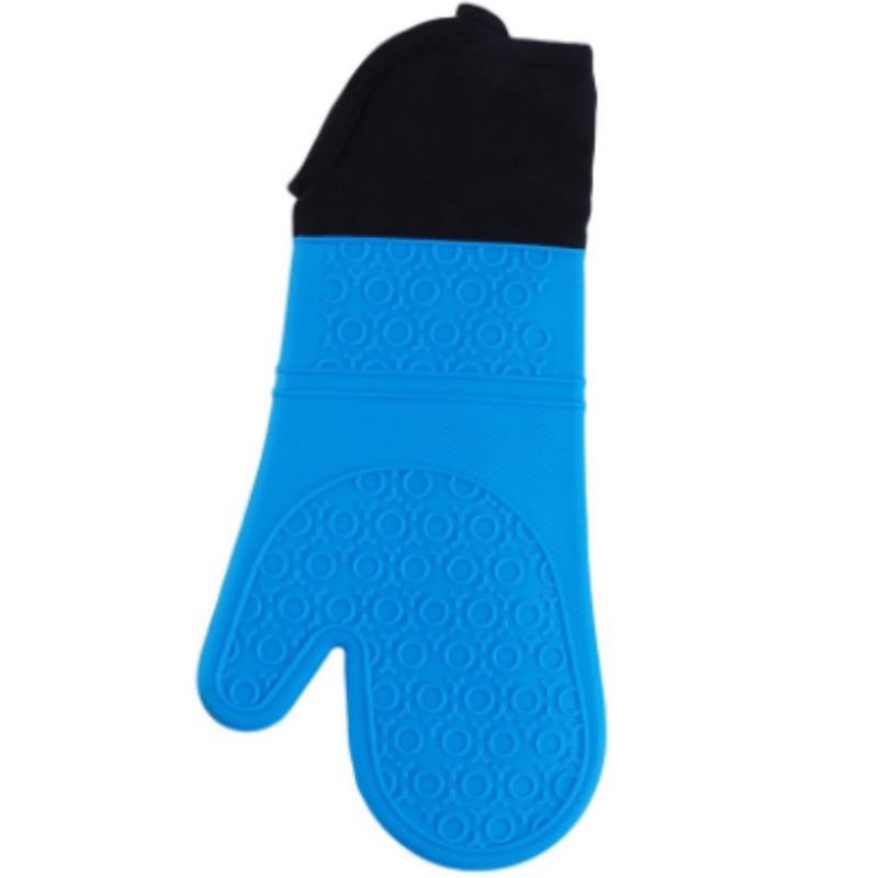 Силиконовые термостойкие перчатки Кухонный инструмент для барбекю Варежки для микроволновки Перчатки для духовки Кухонные принадлежности Хозяйственные товары