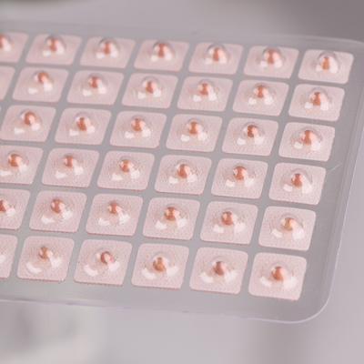 600 шт. Наклейки на уши из семян коровяка, аурикулотерапия, акупунктурный массаж, очистка меридианов тела, улучшение зрения, лечение бессонницы