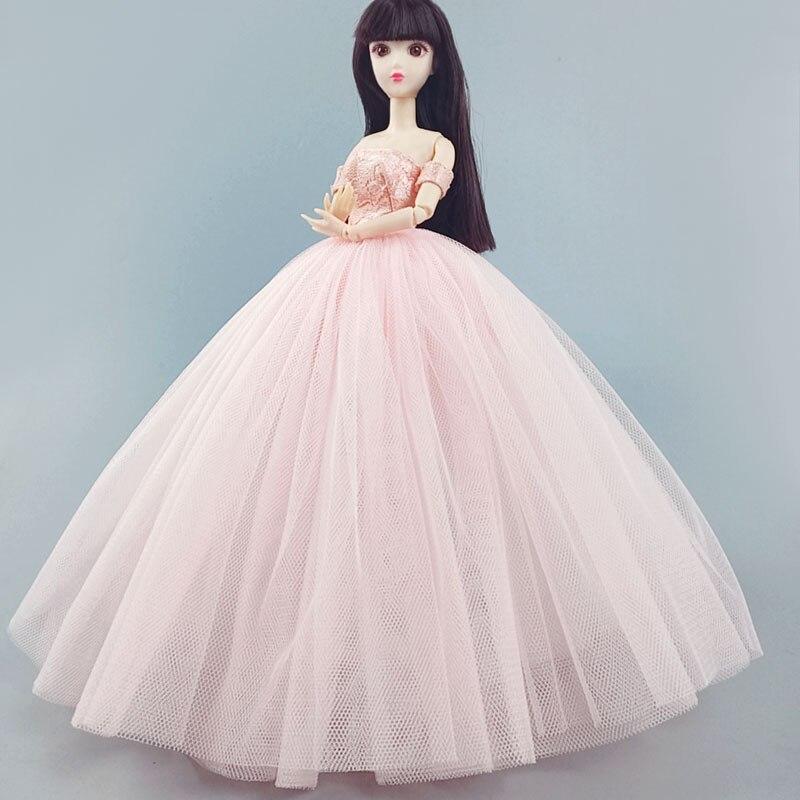 Белая нижняя юбка для куклы Барби, свадебное платье, нижняя юбка, одежда, наряды 1/6, аксессуары для кукольного домика BJD, игрушка «сделай сам» для маленьких детей