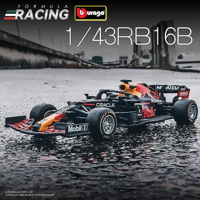 Ббураго 1:43 Команда Формулы-1 Red Bull Racing Rb21 Rb20 Mclaren Mcl60 Mcl38 W16E Симулятор Формулы-1 Сплав Суперкар Гоночный Автомобиль Модель Игрушка