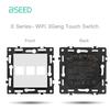 BSEED WIFI Touch Switch Modules Smart Light Switch Parts White Glass Frame DIY Combination Wall Sockets USB Charge Key E-Series