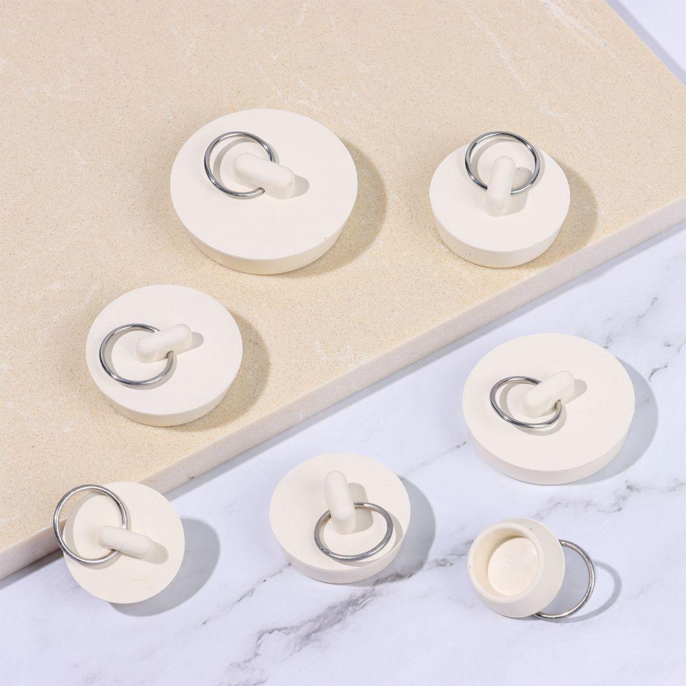 Герметичная кухонная пробка для слива с кольцом для вытягивания, сантехнические принадлежности, пробка для слива в полу, заглушка для раковины