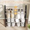 Металлическая полка для обуви, прочная металлическая полка для обуви для гостиной