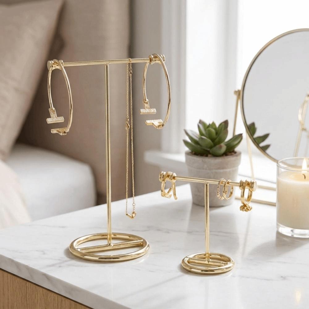 T-Shaped Jewelry Display Stand Professional Earring Display Stand Earring Holder Jewelry Counter