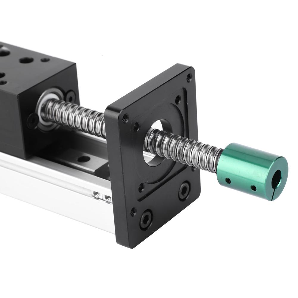 Linear Guide Rail Slide Ball Screw Motion Table 500mm Effective Stroke(1204 Ball Screw)