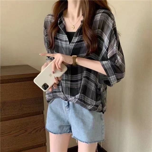 Летняя женская шифоновая рубашка, модный асимметричный пуловер, рубашка из двух частей, шифоновый топ с рукавами «летучая мышь»