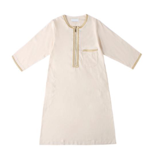 Арабские детские халаты для мальчиков, абайя, кафтан, халаты, Дубай, Оман, Катар, детские кафтаны, костюмы, свободные халаты с длинными рукавами, исламские молитвенные халаты