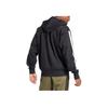 adidas Essentials Полосатый минималистичный модный удобный свитшот мужской свитшот черный JD1870