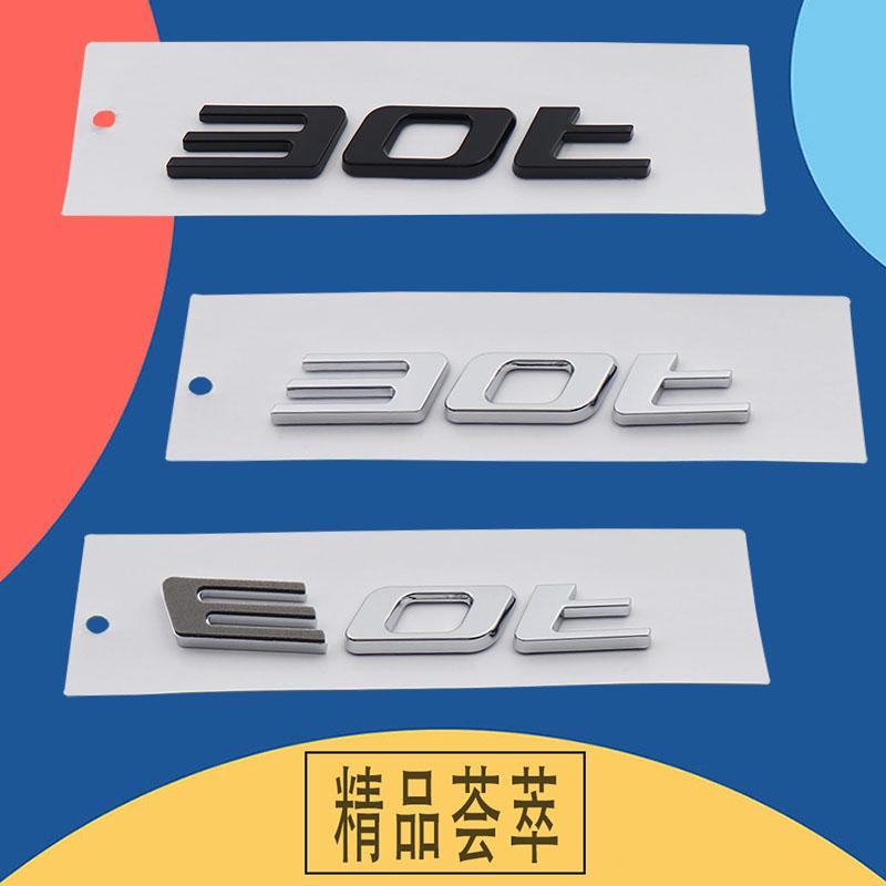 3D Премиум АБС 30Т 30 т для автомобиля Крыло багажник Задний капот Наклейка Эмблема Значок Наклейка