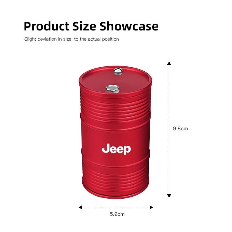 1Pc Easy Clean Anti-Odor Car Ashtray for Jeep Renegade Wrangler JK JL Grand Cherokee Compass Patriot Auto Interior Accessories ALV1