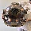 Шлем для подводного плавания Scuba Commando Mark V, 18 дюймов, шлем для подводного плавания с деревянной основой, декоративный морской шлем ~ Лучший декоративный подарок