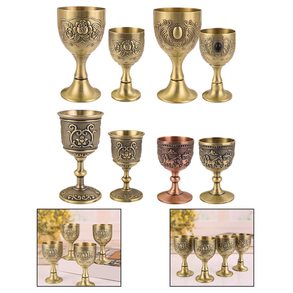 Бокал Vintage Кубок для вина 40/100мл Цвета Бронзы Винтаж