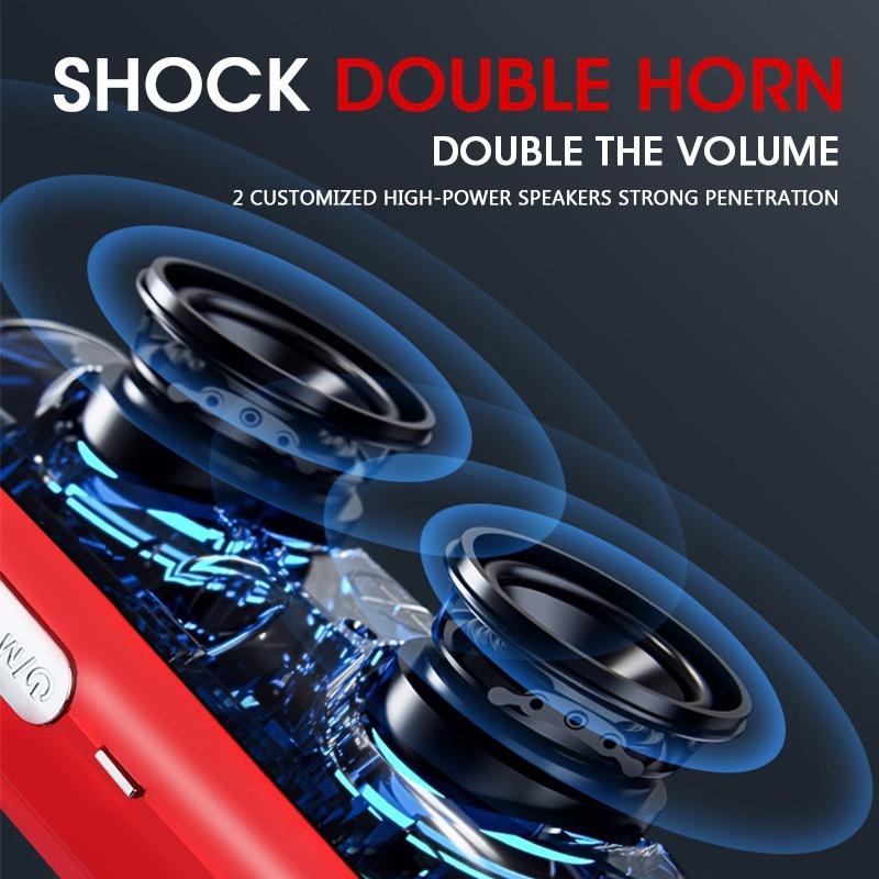 Обновление Водонепроницаемый Открытый HIFI Колонка Динамик Беспроводной Bluetooth Динамик Сабвуфер Звуковая Коробка Поддержка FM-радио TF Mp3-плеер Мобильный Телефон